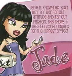 Jade Bratz, Bratz Jade, Bratz Characters, Things That Go Together, Y2k Bratz, Girls Things, Brat Doll, Bratz Girls, Things That Go