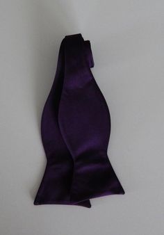 Beautiful self tie and adjustable you tie classic bow tie. Your tie will adjust from 13.5" to 20" neck 2.5" wide with adjustable length.Always made by hand and to your special order. weddings and groups are welcome. Dusty Lavender, Tie Bow Tie, Pre Tied Bow Tie, Tie Bow, Mens Bow Ties, Royal Purple, Lavender Purple, Bow Tie, Wedge Boot