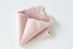 Scallop handkerchief Bridal hankie Personalized gift Embroidery custom pocket square with scallop edges Wedding handkerchief Linen color PALE PINK ir SNOW WHITE Scallop edges in PALE PINK (contact me if you need other color)   100% linen Size - 10x10''  This listing is for pale pink handkerchief with scallop edges.  Additional embroidery up to 15 symbols could be done, contact me via Etsy convo.  Also contact me if you need another color of linen, longer text or have more other questions. Browse Elegant Pink Wedding Handkerchiefs, Elegant Pink Handkerchiefs For Gifts, Pink Cotton Handkerchiefs For Weddings, Pink Handkerchief, Embroidery Custom, Gift Embroidery, Wedding Handkerchief, Rose Pale, Pocket Squares