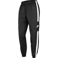 Woman's Nike NSW Woven Pants Style # CJ7346-010 Color : Black Nike Sportswear Women, Sweat Pant, Woman Weaving, Jogging Pants, Sportswear Women, Nike Sportswear, Workout Pants, Fashion Pants, Jogging