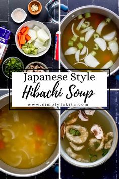 the japanese style hibiki soup is ready to be eaten