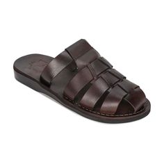 The Michael Pacific Slide is a stylish sandal-inspired footwear in brown full-grain leather, which is perfect for adding flair and comfort to your wardrobe. Premium top-quality leather offers exceptional comfort and durability. The unique leather upper sole molds to your feet for a personalized fit, and the robust poly Fisherman Sandals, Closed Toe Sandals, Mens Shoes Sandals, Stylish Sandals, Pumas Shoes, Sport Sandals, Brown Sandals, Mens Sandals, Handcrafted Leather