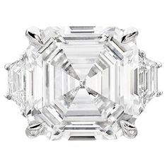 This mesmerizing ring boasts a mesmerizing GIA-certified centerpiece—a resplendent 4 carat Asscher cut diamond ensconced within a sublime 18k white gold setting. The gem, meticulously graded by the renowned Gemological Institute of America (GIA) The allure of the Asscher cut is prominently displayed in this diamond, characterized by its deeply faceted step-cut facets that create a mesmerizing play of light and accentuate the stone's inherent clarity. Its geometric precision and symmetrical elega Italian Engagement Ring, Asscher Cut Engagement Ring, Contemporary Engagement Rings, Pink Diamonds, Asscher Cut Diamond, Platinum Diamond Rings, Modern Engagement Rings, Pure Elegance, Jewels Rings