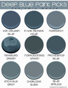 the different shades of blue paint that you can use in your home decorating project