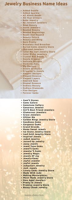 Small Bussines Aesthetic Names, Bracelet Shop Names Ideas, Cute Braclet Business Names, Jewellery Store Ideas, Cute Names For Jewelry Business, Business Name Ideas For Bracelets, Cute Jewelry Store Names, Beading Business Names, Handmade Jewelry Quotes Business