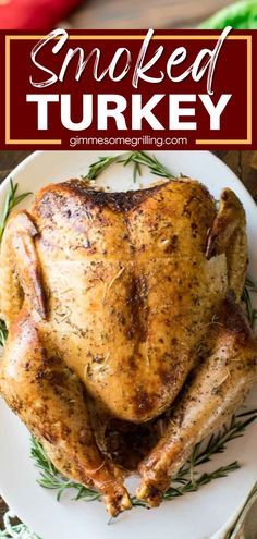 Brined Smoked Turkey, Main Dish Ideas, Thanksgiving Recipes Drinks, Fried Turkey Recipes, Recipe List, Easy Thanksgiving Recipes, Thanksgiving Dinner Recipes, Dish Ideas, Easy Holiday Recipes