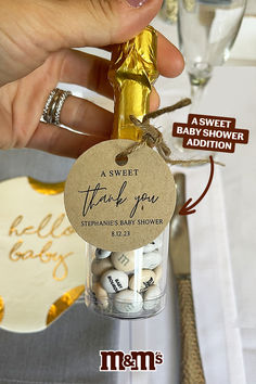 Customized party favors to celebrate the sweetest little dream come true. Baby Shower Party Favor Ideas, Poppin Bottles Baby, Farmhouse Baby Shower, Brand Reveal, Marketing Gifts, Sprinkle Ideas, Baby Shower Party Favor, Party Favor Ideas, Poppin Bottles