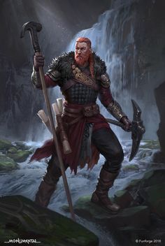 Medium Armor, Viking Character, Viking Armor, Comic Ideas, Epic Characters, Viking Art, Viking Warrior