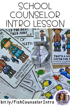 Middle School Guidance Lessons, Elementary Guidance Lessons, Fishing Activity, Introducing Yourself, Introduction Activities, Roles And Responsibilities