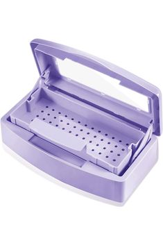 Machine-Ya Plastic Sterilizing Tray,sterilization box,nail art tool sterilizer tray, Sterilizer Tray Box Nail Art Salon Sterilizing Too£¨Purple£© Nail Art Salon, Art Tool, Art Tools, Nail Art Tools, Tray, Personal Care, Nail Art