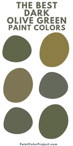 the best olive green paint colors