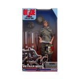 an action figure is shown in the packaging for this item, which includes a toy soldier and