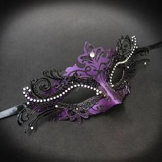 Masquerade Couple, Purple Masquerade, Mardi Gras Masks, Mask Venetian, Masquerade Ball Mask, Makeup At Home, Ball Mask, She Mask