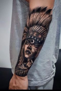 Really Bad Tattoos, Headdress Tattoo, Viking Tattoo Symbol, Full Leg Tattoos, Hip Thigh Tattoos, Last Kingdom