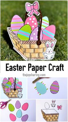 Easter craft for kids Easter Crafts For Kids Preschool, Easter Festivities, Easter Paper Crafts, Paper Craft For Kids, Paper Plate Crafts For Kids, Wacky Holidays, Easter Printable, Wallpaper Winter