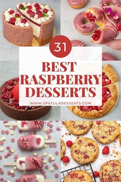 Best Raspberry Dessert Collection Cranachan Recipe, Fresh Strawberry Desserts, Apple Poke Cake, Raspberry Cream Pies, Chocolate And Raspberry Tart