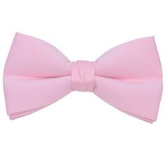 Create the look of a gentleman with our 100% polyester bow ties. Whether for a formal event or simply to look professional, a bow tie is the perfect addition to your attire and with pre knotted you can have perfect knot all the time. This fancy looking and silky feeling will upgrade your look instantly. This pre-tied poly satin bow tie with a metal clasp on the back that hooks directly onto the collar of a shirt. Classic Solid Color Bow With Ties, Classic Solid Bow Tie, Solid Black Tie With Decorative Bow, Classic Bow With Butterfly Knot, Business Ties With Decorative Bow, Dapper Bow Tie Suit Accessories, Solid Black Tie Bow With Ties, Dapper Suit And Tie Accessories With Bow Tie, Solid Color Standard Tie Satin Bow