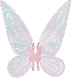 a pink and white butterfly with swirls on its wings