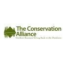 the conservation alliance logo on a white background