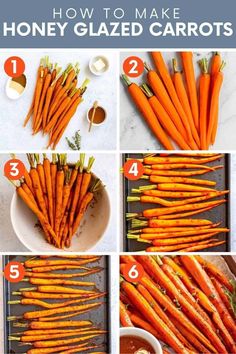 how to make honey glazed carrots in the microwave with pictures and instructions on how to cook them