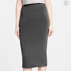 Nwot Double Layered Tube Skirt, Form Fitting. Casual Midi Length Skirt For Night Out, Casual Midi Skirt For Night Out, Casual Pencil Skirt For Night Out, Casual Midi Length Pencil Skirt For Night Out, Casual Pencil Maxi Skirt For Night Out, Tube Skirt, Jersey Skirt, Women Skirts Midi, Double Layer