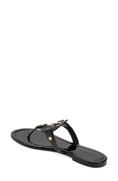 Known for its supple leather, iconic branding and lightly cushioned footbed with topstitching, it's no wonder the original Miller sandal has a cult following. Leather upper and lining/rubber sole Imported Miller Sandal, Tory Burch Miller, Tory Burch Miller Sandal, Sandal Women, Leather Sandals, Tory Burch, Rubber Sole, The Original, Womens Sandals