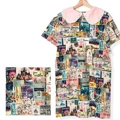 This Is Such A Cool Dress! Brand New-Never Worn. Smoke/Pet Free Home. Pit To Pit-20.5 Inches Length-33 Inches Disney Parks Disney 100 Era Collection Retro Vintage Collared Tunic Dress Small New With Tags. Smoke Free Pet Friendly Home. Please See Pictures For Measurements. New With Tags Disney Parks Postcard Vintage Dress Pink Collar Disney 100 Short Sleeve Cotton Dresses With Character Print, Short Sleeve Cotton Dress With Character Print, Cotton Short Sleeve Dresses With Character Print, Cotton Dresses With Character Print And Short Sleeves, Disney Short Sleeve Dresses With Character Print, Pink Short Sleeve Disney Dress, Jack Skellington Hoodie, Mickey Mouse Overalls, Overall Jumper