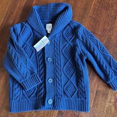 Baby Gap Boys Bnwt Button Down Sweater, Very Soft And Warm Blue Winter Tops With Snap Buttons, Blue Tops With Buttons For Playtime, Blue Button-up Outerwear From Gap, Blue Button-up Gap Outerwear, Blue Gap Button-up Outerwear, Gap Tops For Playtime In Fall, Gap Tops For Fall Playtime, Blue Cotton Sweater With Button Closure, Star Wars Sweater