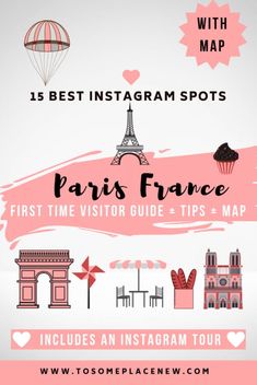 the best instagram spots in paris france