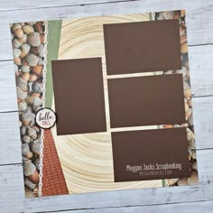 Camping Scrapbook, Scrapbook Borders