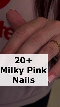 40+ Milky Pink Nails You Can't Get Around This Year brings together the best Nagel Inspo with trendy Nagellack shades. Perfect for summery nails and casual nails alike, these milky nails range from subtle, short cute classy nails to glitter pink designs. Featuring nail arts like Pink Nails OPI and subtle yet chic small classy nails, this collection has something for every style. Discover basic nails, Manikur Kuku, and even a touch of Kutek Disney charm for a playful, polished look this season.