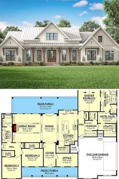 the floor plan for this house is very large and has lots of room to put in it