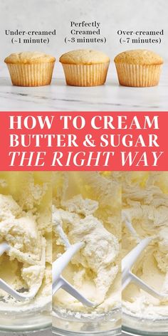 how to cream butter and sugar the right way