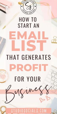 How To Start An Email List, Mailing List Ideas, How To Create An Email List, Building Email List, How To Build An Email List, Small Business Email Marketing, Email List Building Ideas, Shopify Email Marketing, Email Marketing Course