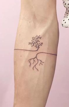 27 Beautiful Tree Tattoos - A Guide to Their Meanings Circular Nature Tattoo, Nature Healing Tattoo, Tattoo Ideas Drawings Unique, Line Art Tattoos Shoulder, Women Growing Tattoo, Connected To Nature Tattoo, Minimalist Thumb Tattoo, Small Geeky Tattoos, Democracy Tattoo Ideas