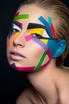 Editorial Make-up, Fantasy Make-up, Halloween Make-up Looks, Extreme Makeup, High Fashion Makeup, Face Art Makeup, Avant Garde Makeup, Photoshoot Makeup, Beauty Make-up