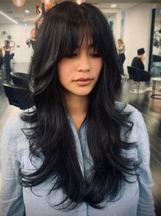 Shape Haircut, Feathered Hair Cut, Turmeric Health, Hairstyles For Layered Hair, Wolf Cut, Trendy Aesthetic, Long Hair With Bangs