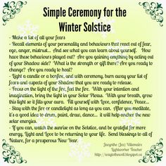 a poem written in green and white with snowflakes on the bottom right corner