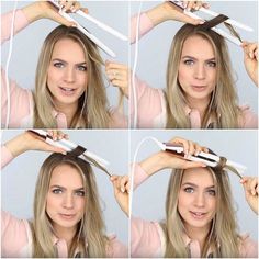 Loose Curls Hairstyles, Wavy Hairstyles Tutorial, Hair Curling Tutorial, Flat Iron Curls, Curls For Long Hair, Curl Hair, Loose Curls, Pretty Hair