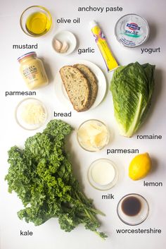 the ingredients to make this recipe include bread, eggs, butter, and lettuce