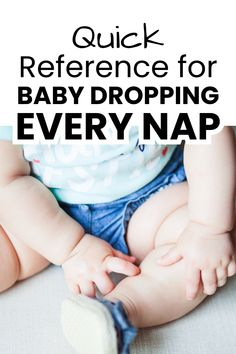 Timing and signs of readiness for dropping naps is always a question for parents, even those who have done it all before. It can be hard to remember all of the details. Here is a synopsis of the various naps, timing of when to drop them, signs that your child is ready to drop them, and methods for doing so. Dropping naps. When to drop naps for babies and preschoolers. Sleep drops for babies through dropping the afternoon nap. Guidance for dropping all naps.