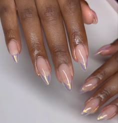 Chrome Nails Designs French Tip, Chrome Sparkle Nails, Light Pink Chrome Nails Almond, Almond Nails Chrome, Oval Nails Designs, White Chrome Nails, Pink Chrome Nails, Nails Chrome, Art Hacks