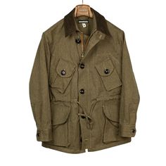 Monitaly Military Half Coat Type-B, Old Hunting, Brown & Black Mix – No Man Walks Alone Army Field Jacket, Canadian Army, Types Of Coats, Hunting Jackets, Summer Sweaters, Navy Linen, Sweatshirt Short Sleeve, Chore Jacket, Denim Cotton