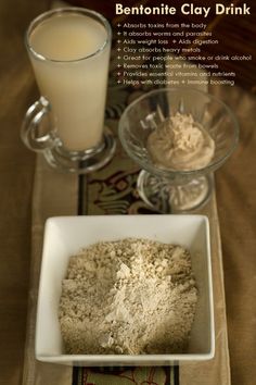 http://www.theearthdiet.org/23/post/2013/11/bentonite-clay-drink.html Subscribe: www.theearthdiet.org/subscribe.html Bentonite Clay Drink, Bentonite Clay Benefits, Homemade Detox Drinks, Health Cleanse, Homemade Detox, Health Smoothies, Herbs For Health