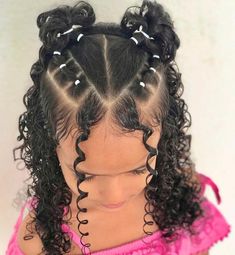 Sister Hairstyles, Penteados Fáceis Infantil, Toddler Hairstyles Girl Fine Hair, Easy Toddler Hairstyles, Girls Hairstyles Easy, Toddler Hairstyles, Toddler Hairstyles Girl, Back To School Hairstyles, Hairdos For Curly Hair