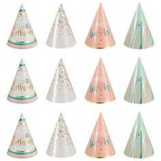 Mini Metallic Happy Cake Day Birthday Party Hats 12ct Happy Cake Day, Happy Cake, Halloween Kit, Birthday Accessories, Cake Day, Diy Balloon Decorations, Balloon Shop, Blue Green Gold, Birthday Party Hats