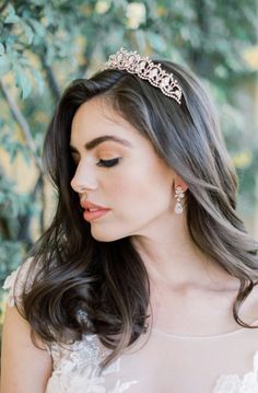 Crow Wedding, Tiara Diamond, Crystal Wedding Tiaras, Bridal Tiaras, Royal Ball, Elegance Wedding, Crystal Bridal Tiaras, Beautiful Tiaras, Gold Tiara