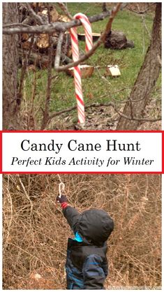 candy cane hunt perfect kids activity for winter