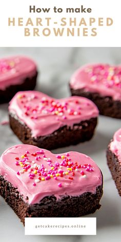 Looking for an easy and festive Valentine’s Day dessert? These Heart-Shaped Brownies are rich, fudgy, and absolutely adorable! Using your favorite brownie recipe and a heart-shaped cutter, these treats are perfect for Valentine’s Day recipes. Whether for gifting, parties, or a romantic evening, these brownies are as simple to make as they are delicious. Save this pin now to create these sweet and lovable Valentine’s Day treats everyone will adore! #HeartShapedBrownies #ValentinesDayTreats #ValentinesDayRecipes #ValentinesDayDesserts #DessertsRecipes #Brownies #HolidayDesserts