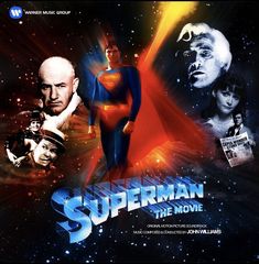 the movie poster for superman the movie